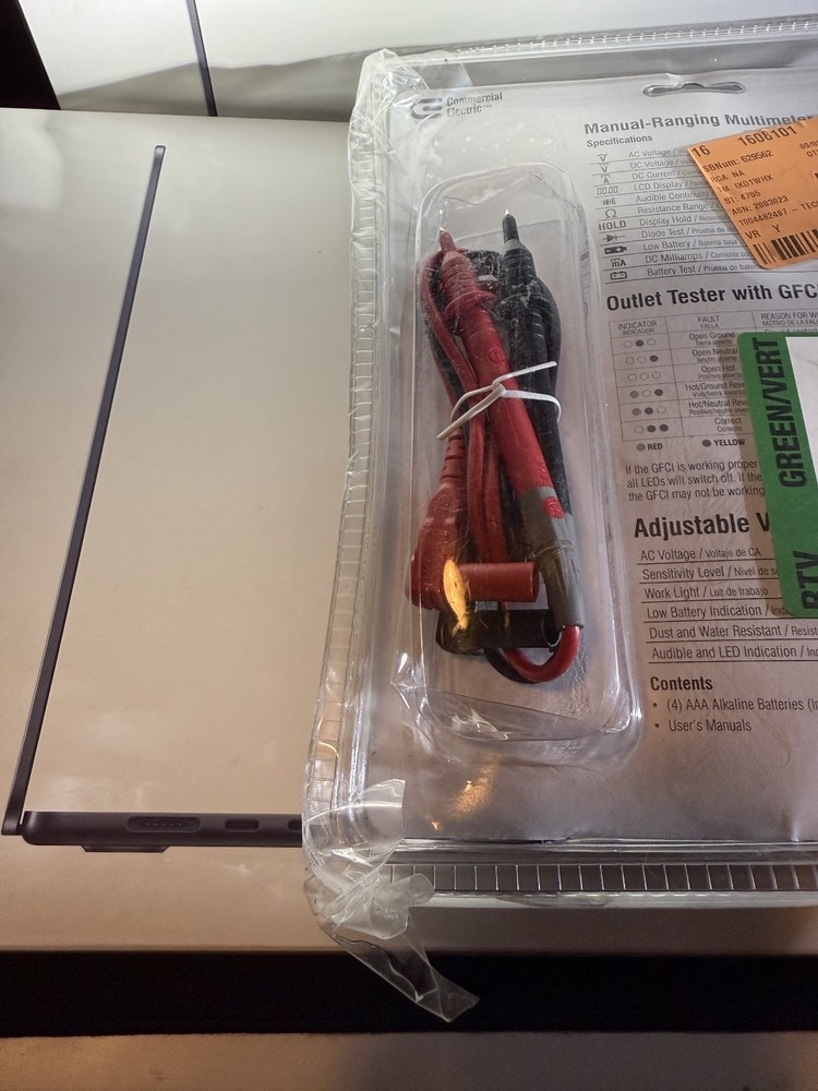 Commercial Electric 3-Piece Technician Test Kit