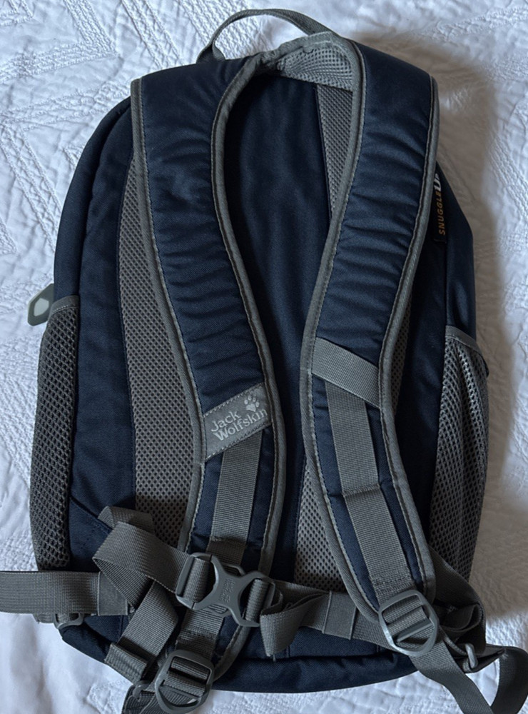 Jack Wolfskin Half Pipe Blue Snuggle Up Backpack