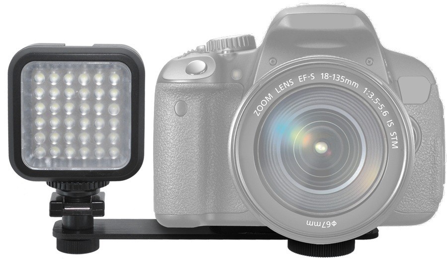 Rechargeable LED Light For Olympus OM-D E-M10 E-M5 Mark II E-M1 SP-100