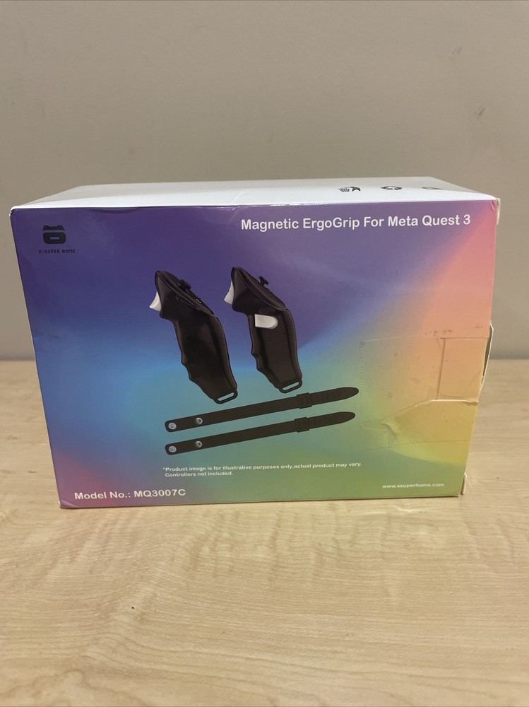 Magnetic Controller Grip Compatible for Meta Quest 3 VR Accessories Ergonomic