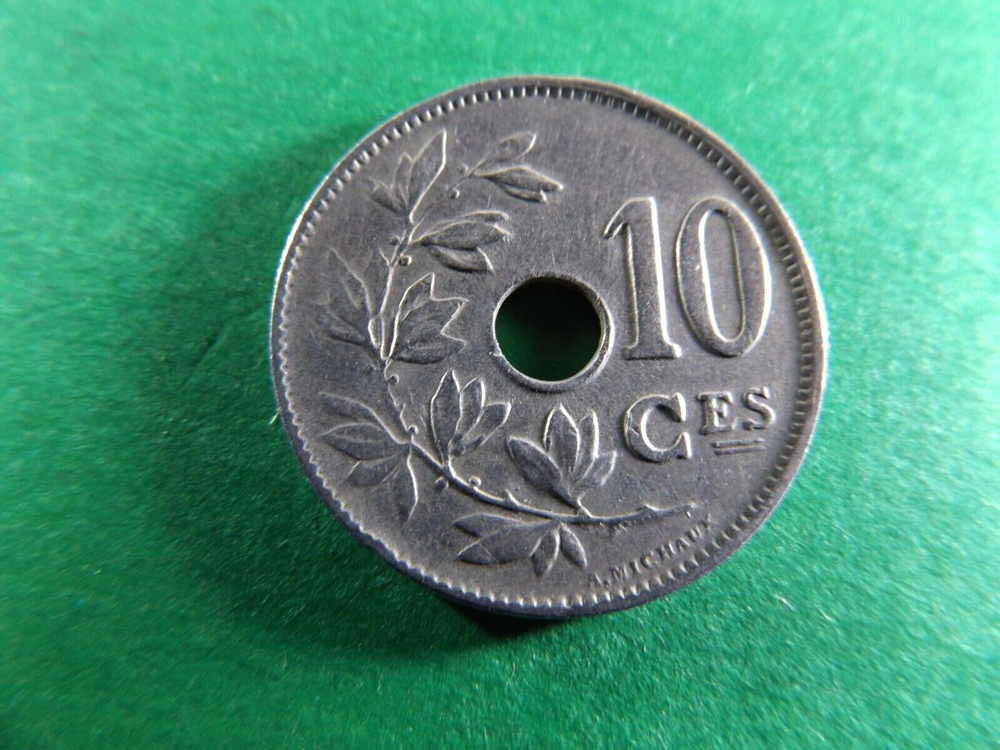 BELGIUM 1927 10 Cents