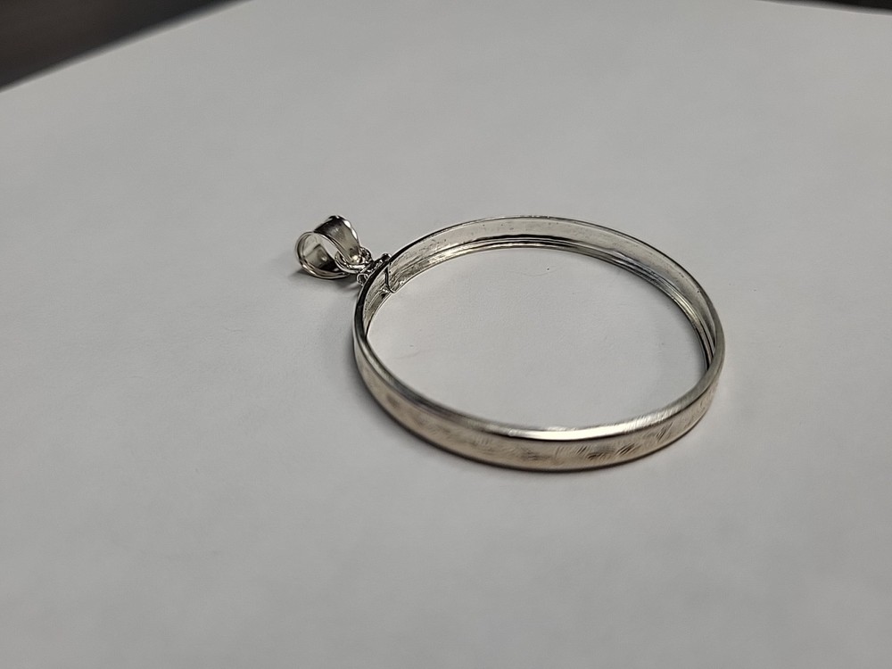 Custom Made Sterling Bezel For 80s Libertad
