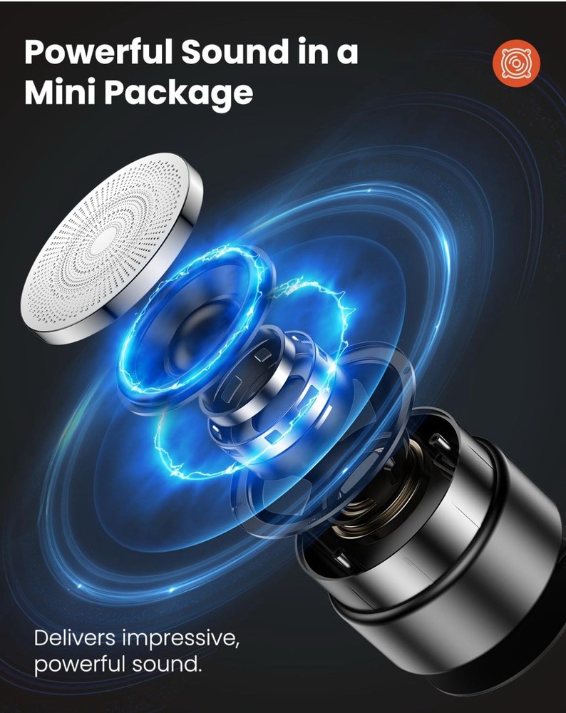 Simplicity Mr Crafts Portable Mini Bluetooth Wireless Speaker