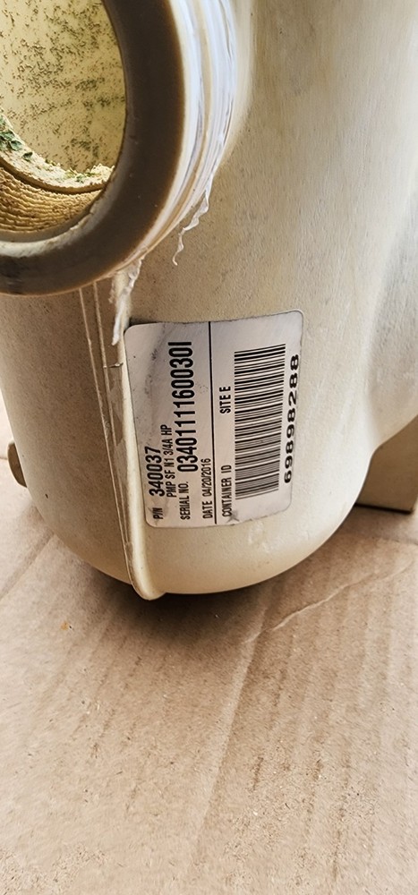 Pentair Superflo 0.94 HP Pool Pump