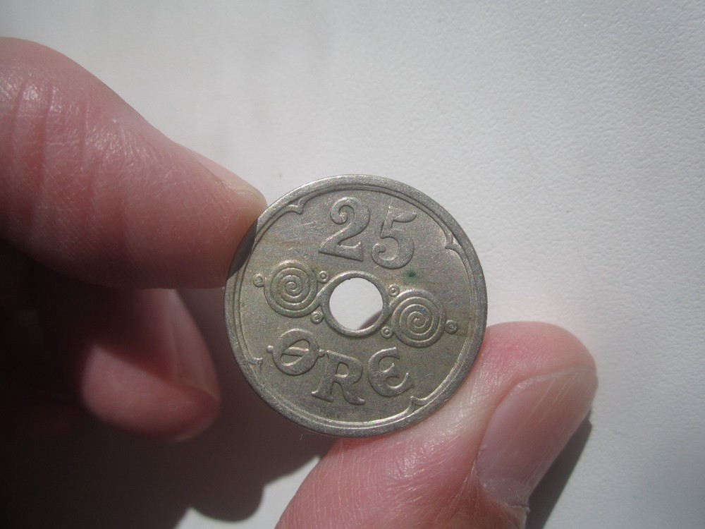 KEY DATE 1939 DENMARK 25 ORE