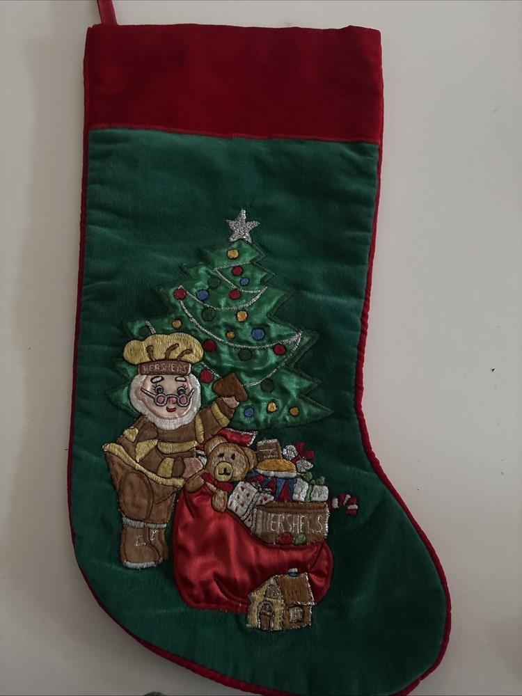 Hershey's Chocolate Christmas Stocking 18” Tree Bear
