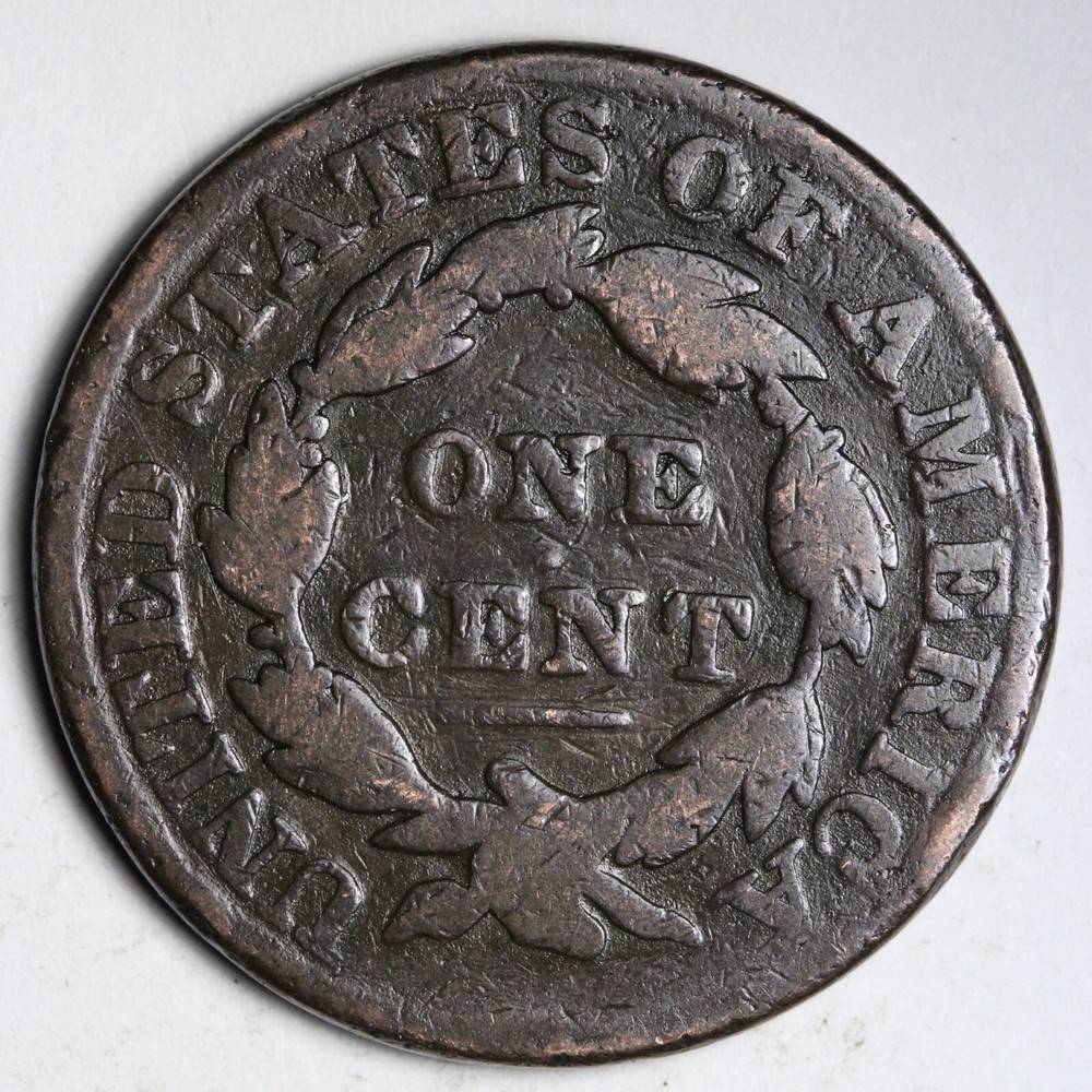 1831 Coronet Head Large Cent CHOICE FINE E113 UCH