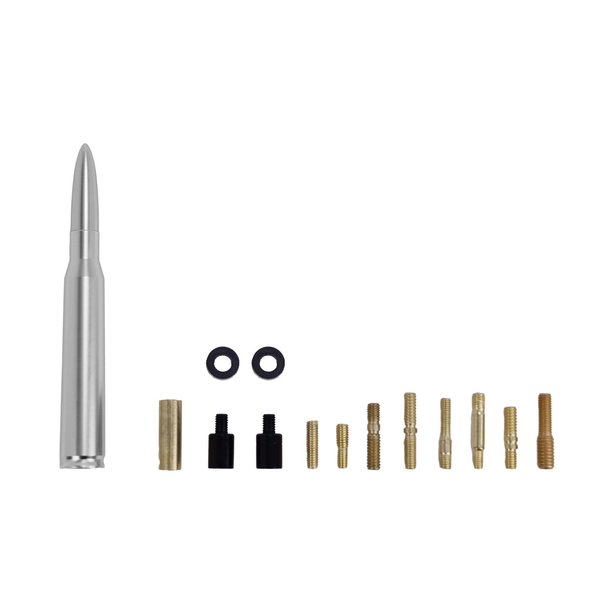 50 Cal Bullet Antenna for Ford F150 Chevy Silverado GMC Sierra Dodge RAM Truck