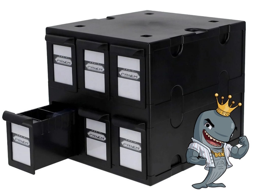 BCW 6 Drawer Card Catalog - Black FREE SHIP