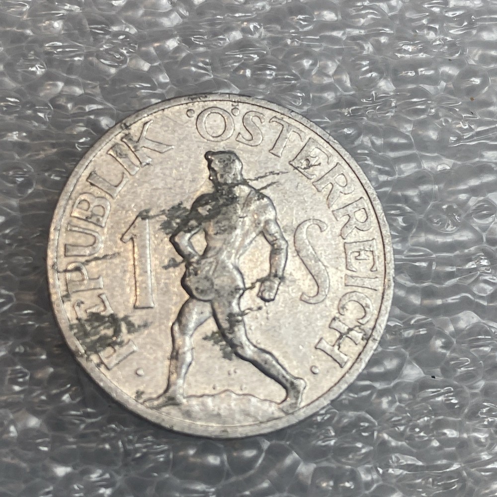 💚 AUSTRIA COIN 1 SCHILLING 1952