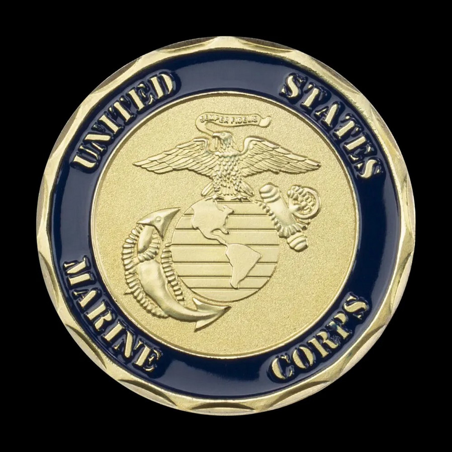 Marines 2nd Division Challenge Coin Collectable Commemorative Armed Forces 1-pc