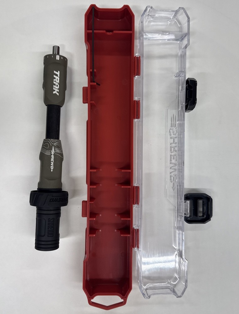 Shrewd Archery 8” TRAK Stabilizer With Case - Item 3780