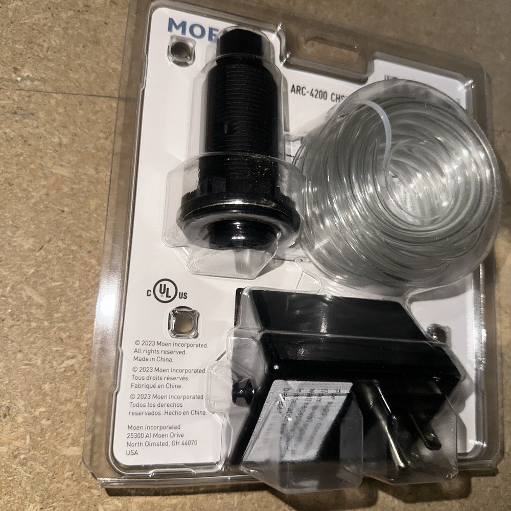Moen Garbage Disposal Controller Base with Chrome and Spot Resist Stainless Air