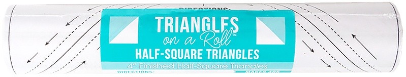 Half-Square Triangles On A Roll  50' 4" Finished Size