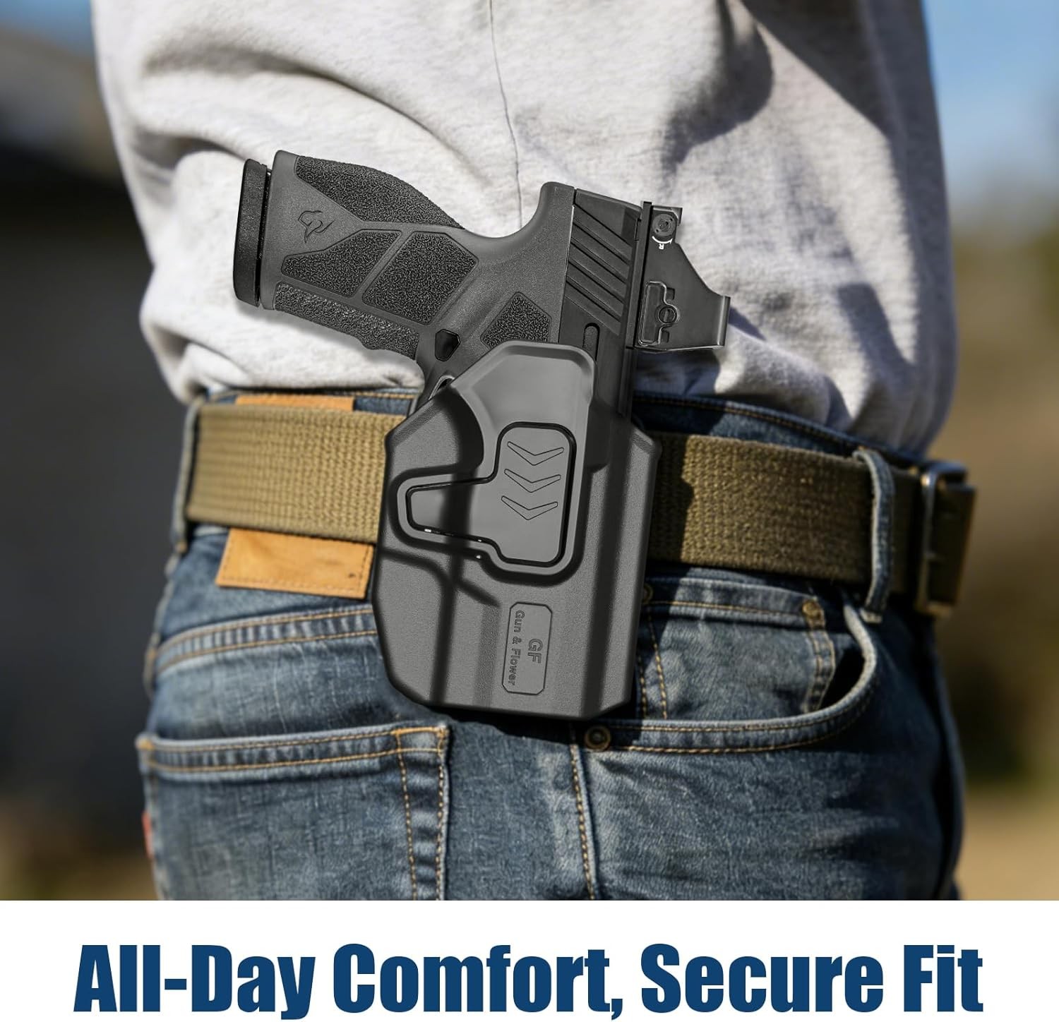 OWB Holster for Taurus GX2,Level II Outside Waistband Holster,RDS Ready