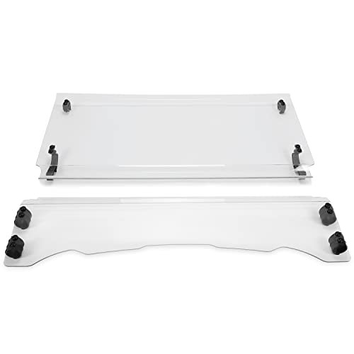 Clear Folding Windshield Compatible with Massimo Buck 200 (2018) & Massimo