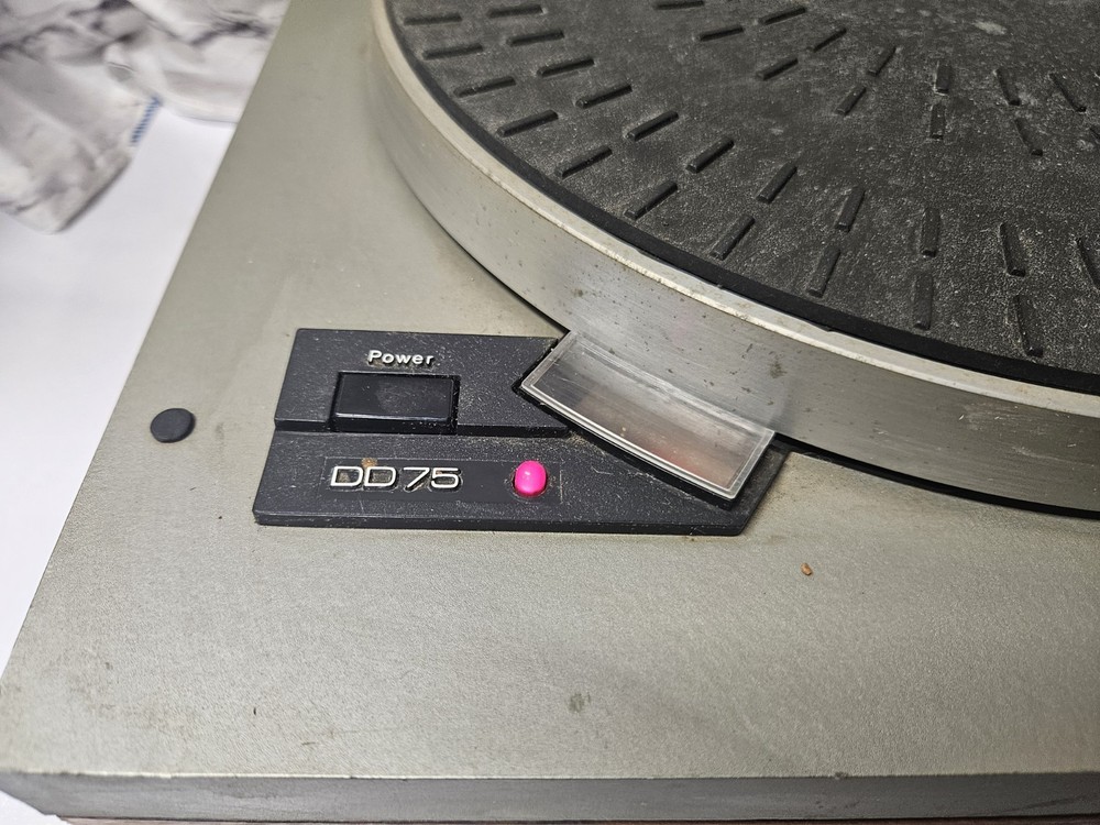 Garrard Direct Drive Turntable DD75 Tested, Functioning