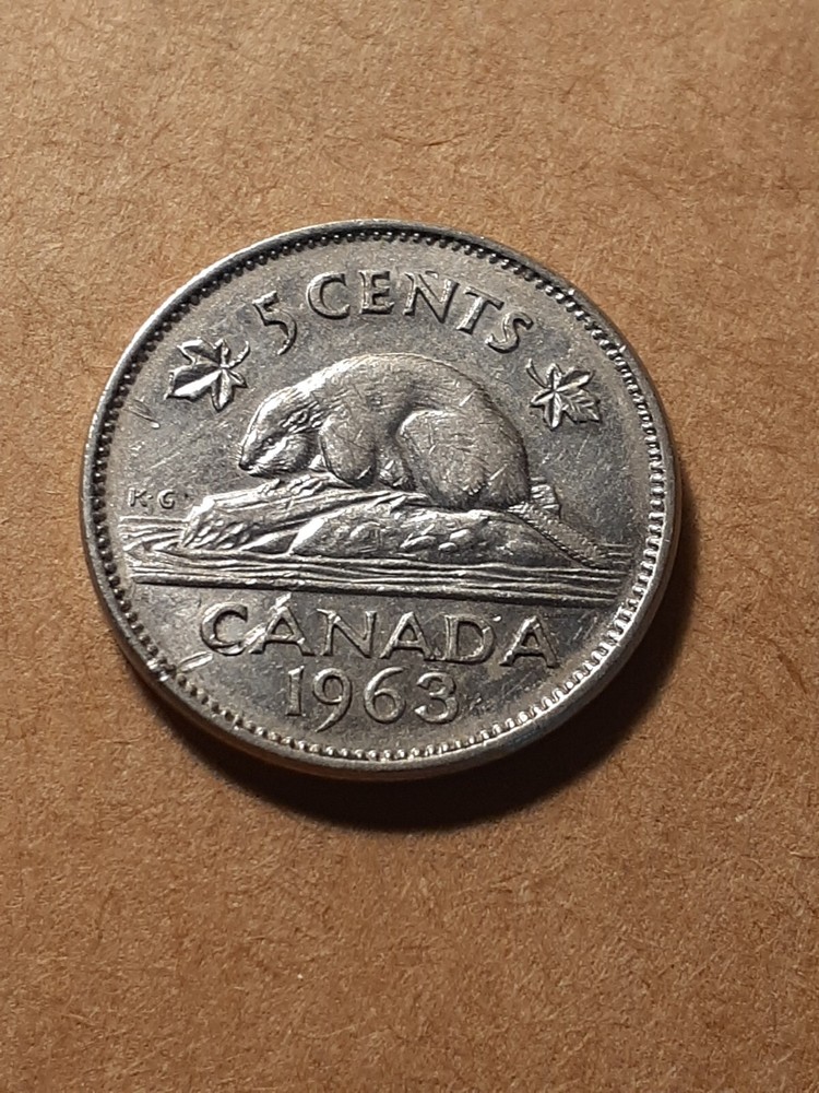 1963 5 CENTS CANADA