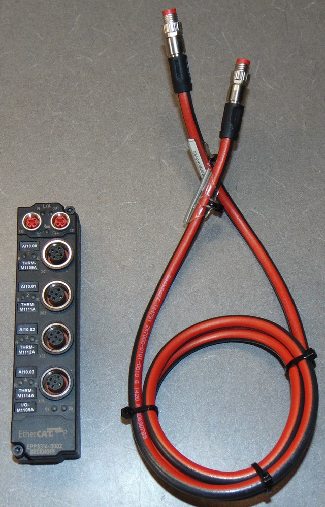 Beckhoff EPP3314-0002 EtherCAT with Cable
