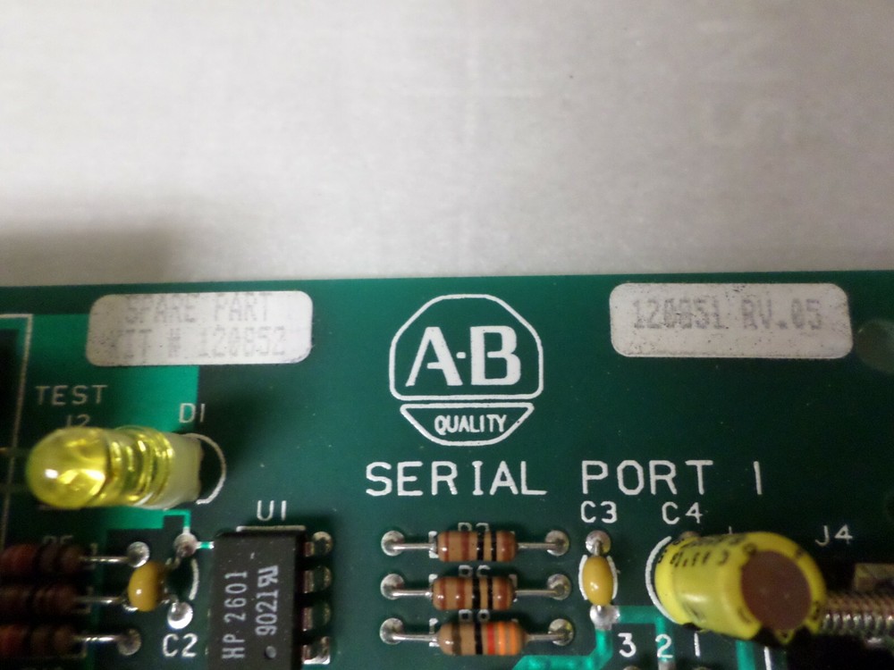 Allen Bradley 120852 Interface PCB 120851 Rev 05 AB PLC