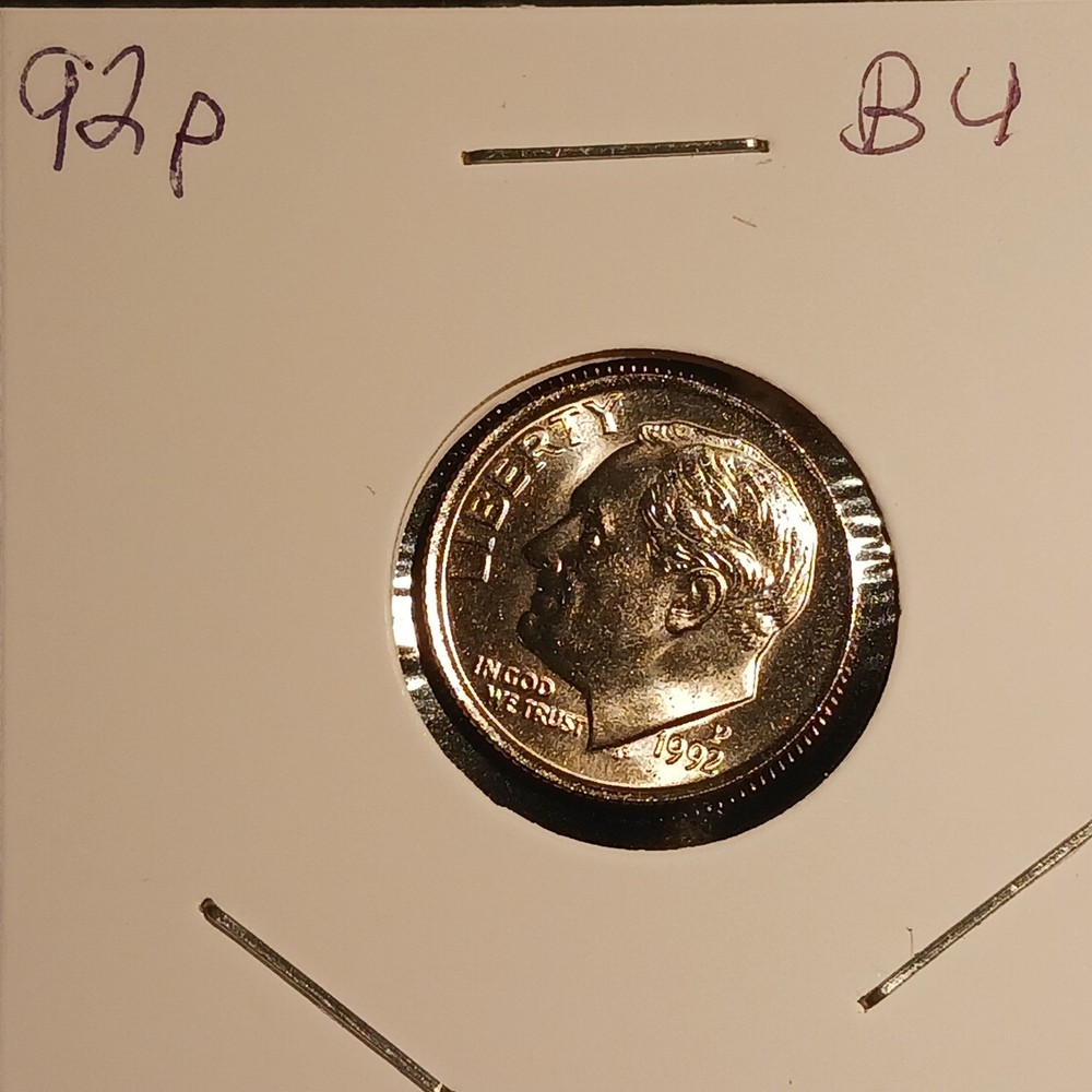 1992 P Roosevelt Dime BU