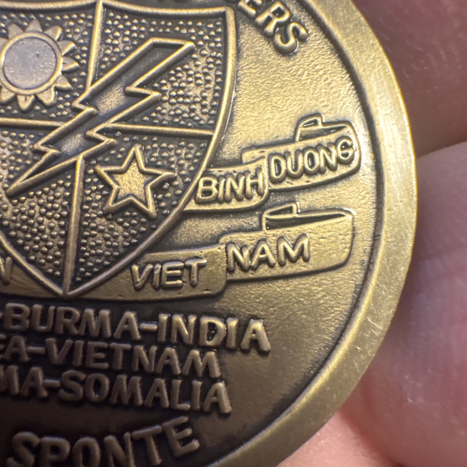 US Army 3rd Ranger Battalion Merrill’s Marauders Challenge Coin Rare Early Style