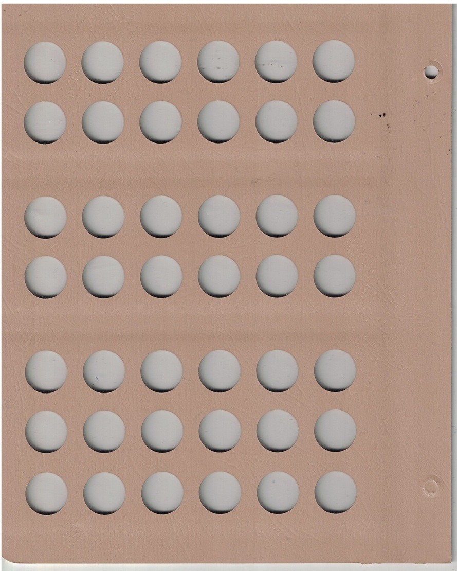 Dansco Update Page #7125-5 for Roosevelt Dimes Coin Album dated 2026 D-2047 P