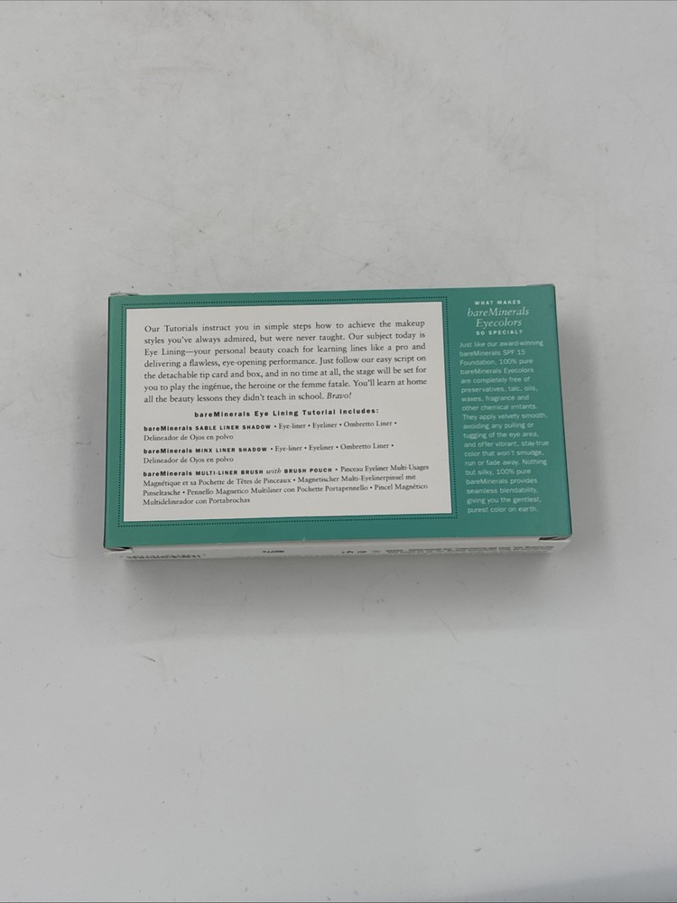 BareMinerals Tutorials New In Box Eye Lining