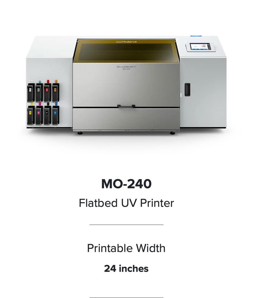 Roland MO 240 UV Direct to Object printer