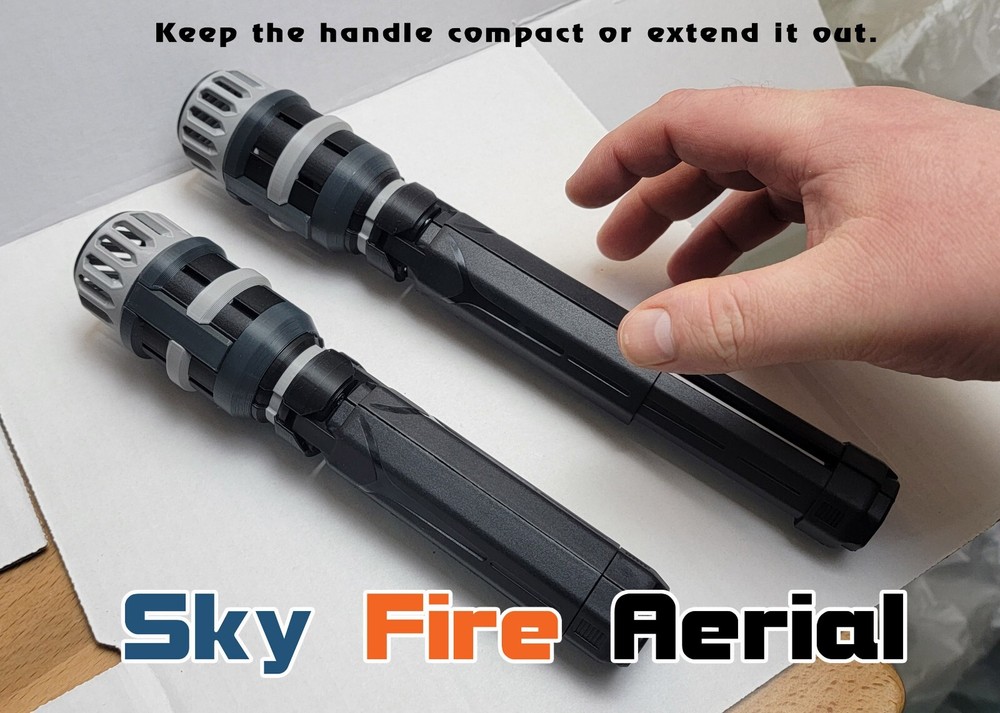 Fulaim X5 Wireless Microphone Pod With Interview Handle/Tripod