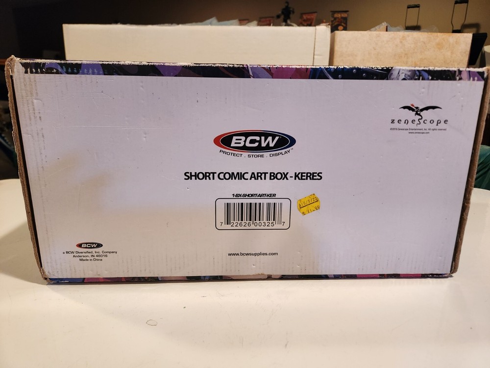 ZENESCOPE KERES Comic Book SHORT BOX BCW
