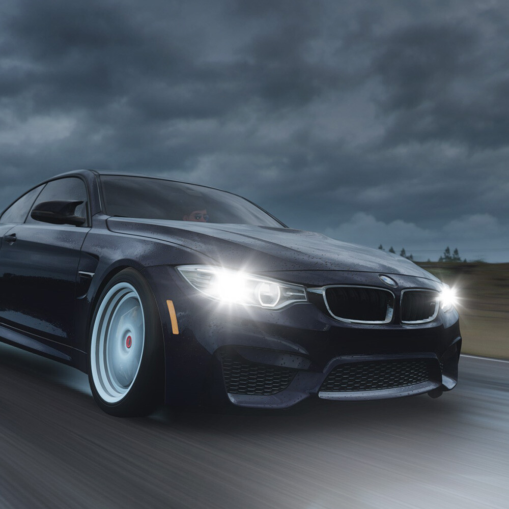 AUXITO H11 LED Headlight Kit Low Beam Bulbs Super Bright 6500K White 20000LM