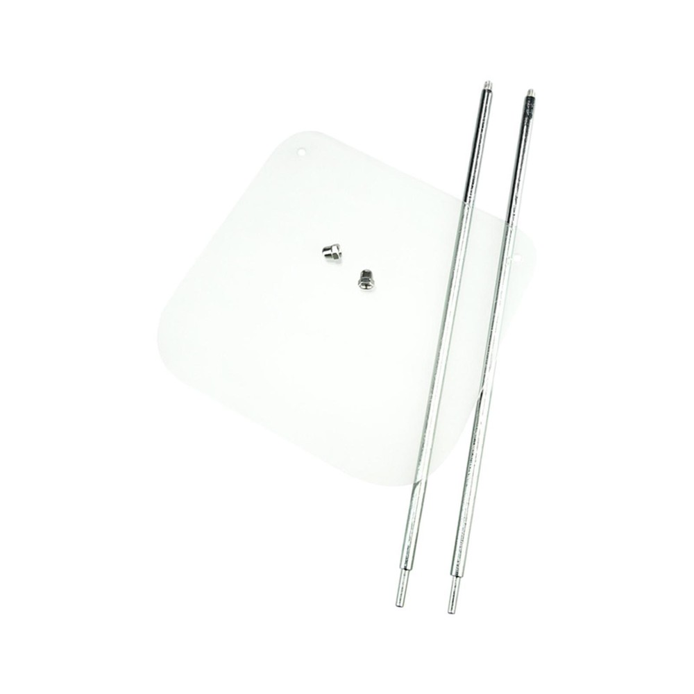 Glass Grinder Shield 7\"x6.3\" with Brackets Screws