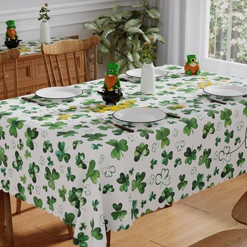 St Patricks Day Tablecloth Rectangle 52x70 Inch, 70" x 52" (Rectangular)