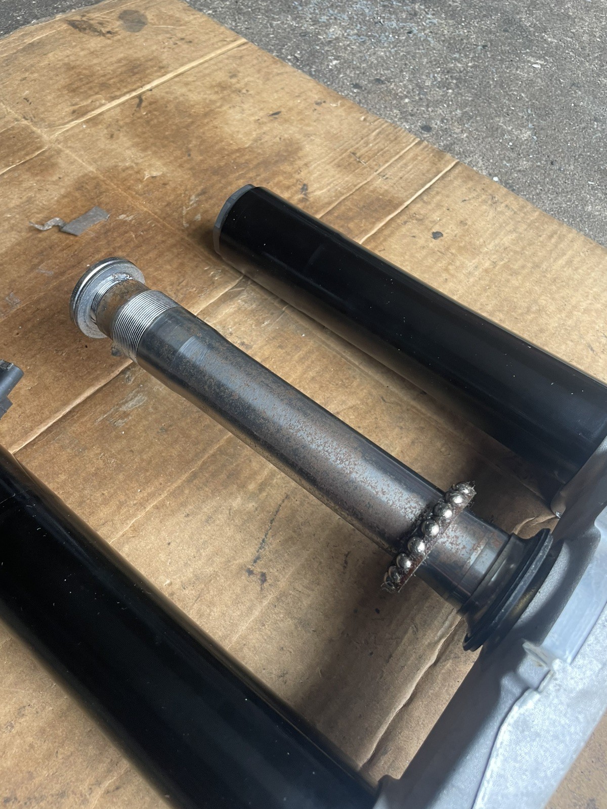 2023 19 - 25 KAWASAKI NINJA ZX636 ZX6R FRONT RIGHT LEFT SIDE FORKS TUBE LEGS OEM