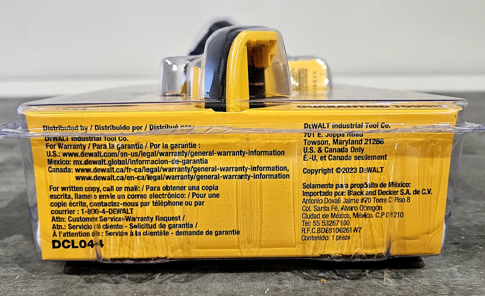 NEW DeWALT DCL044 20V MAX LED Pivoting Worklight - Tool Only