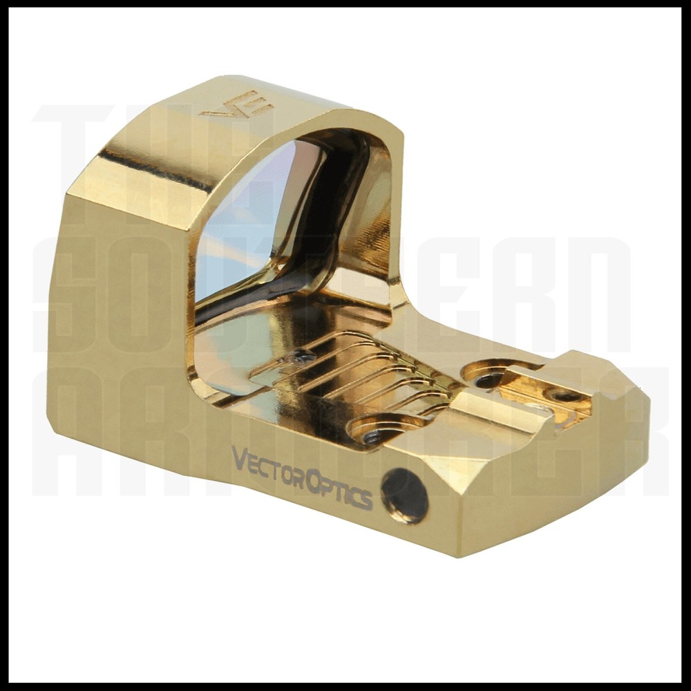 VECTOR OPTICS FRENZY-S GOLD RED DOT OPEN REFLEX OPTIC SIGHT 3MOA AUTO ADJUST DOT
