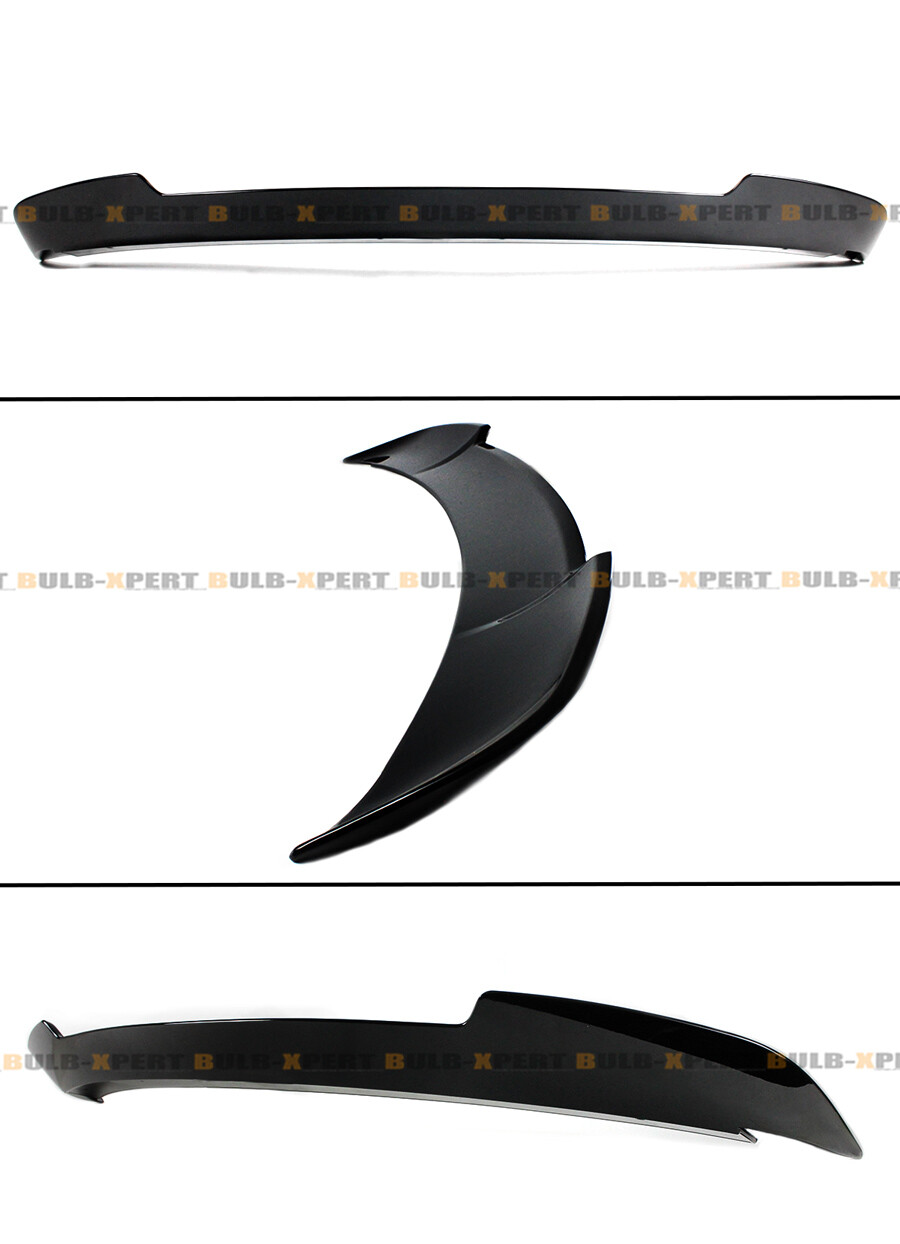 FOR 2015-2023 FORD MUSTANG GT GLOSS BLACK MD STYLE HIGHKICK TRUNK SPOILER WING