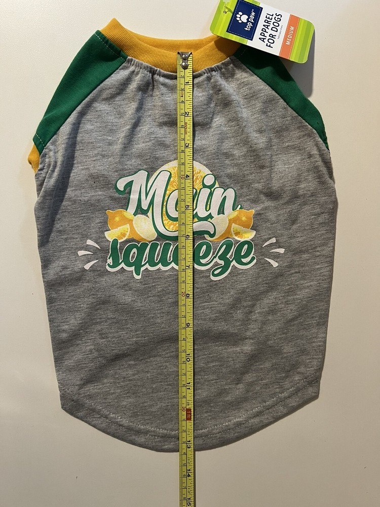 Top Paw Dog Shirt Main Squeeze Medium
