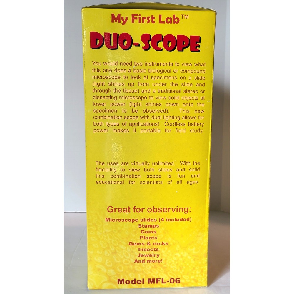 My First Lab Duo-Scope Microscope MFL-06 Children Student Beginner Science STEM