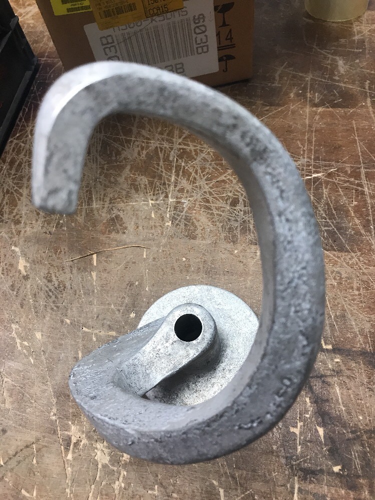Nsf A20ED" Spiral Dough Hook 20 Quart