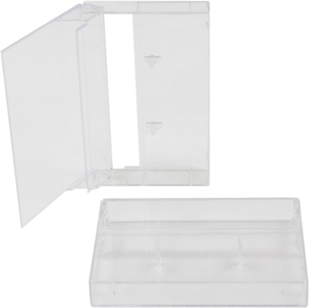 (25) CABS16CL Clear Standard Empty Replacement Media Storage Cassette Boxes Case