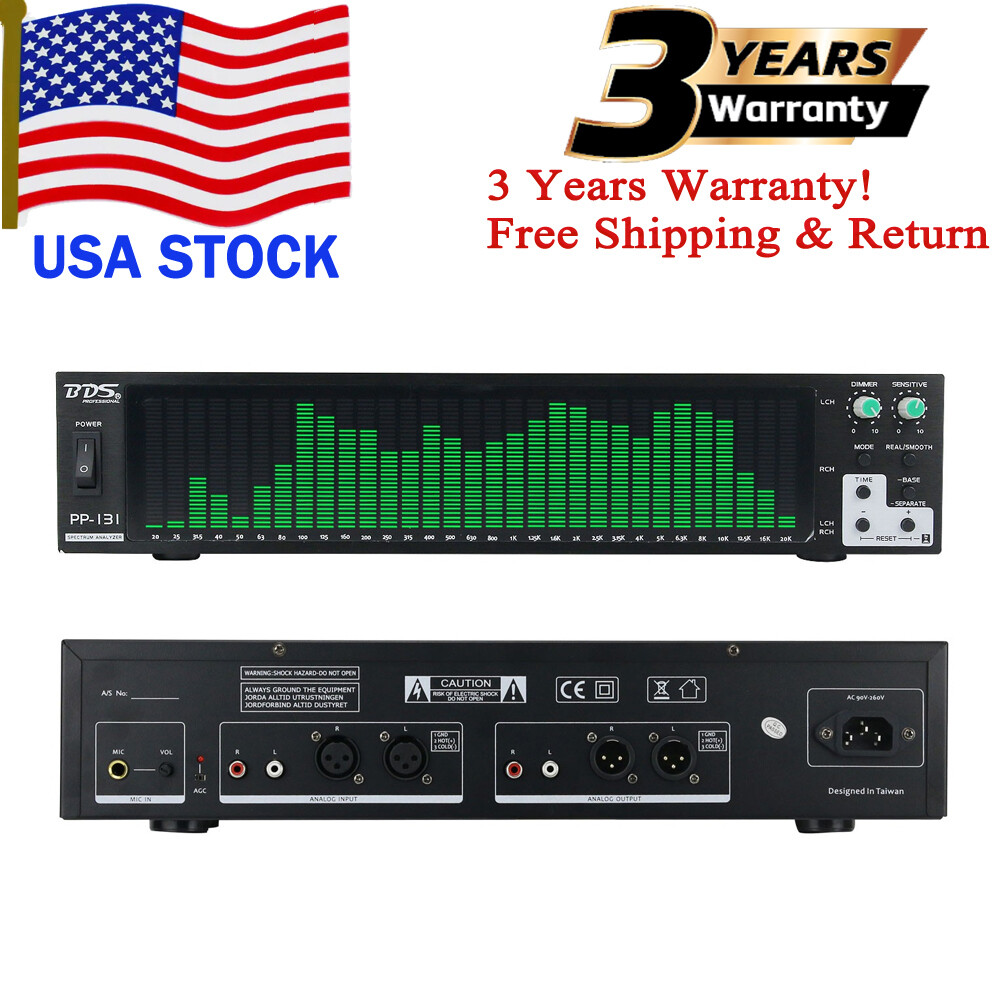 BDS PP-131 Audio Spectrum Analyzer Display Music Indicator VU Meter 31-Segment
