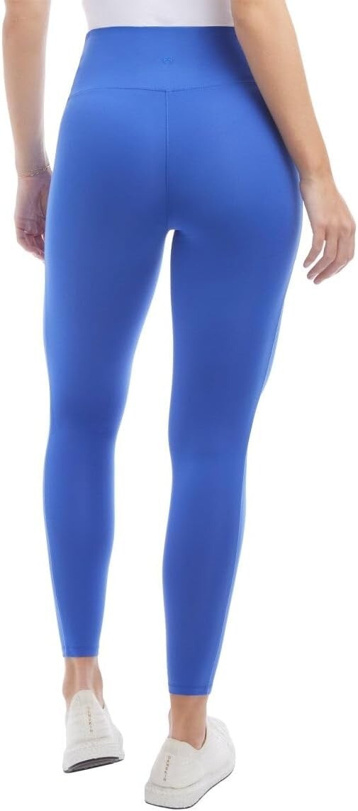 Danskin Women's Lightweight Active 7/8 Legging, Dazzling Blue, Size S