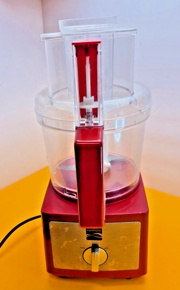Kenmore Food Processor Large Red Amazing Equipment