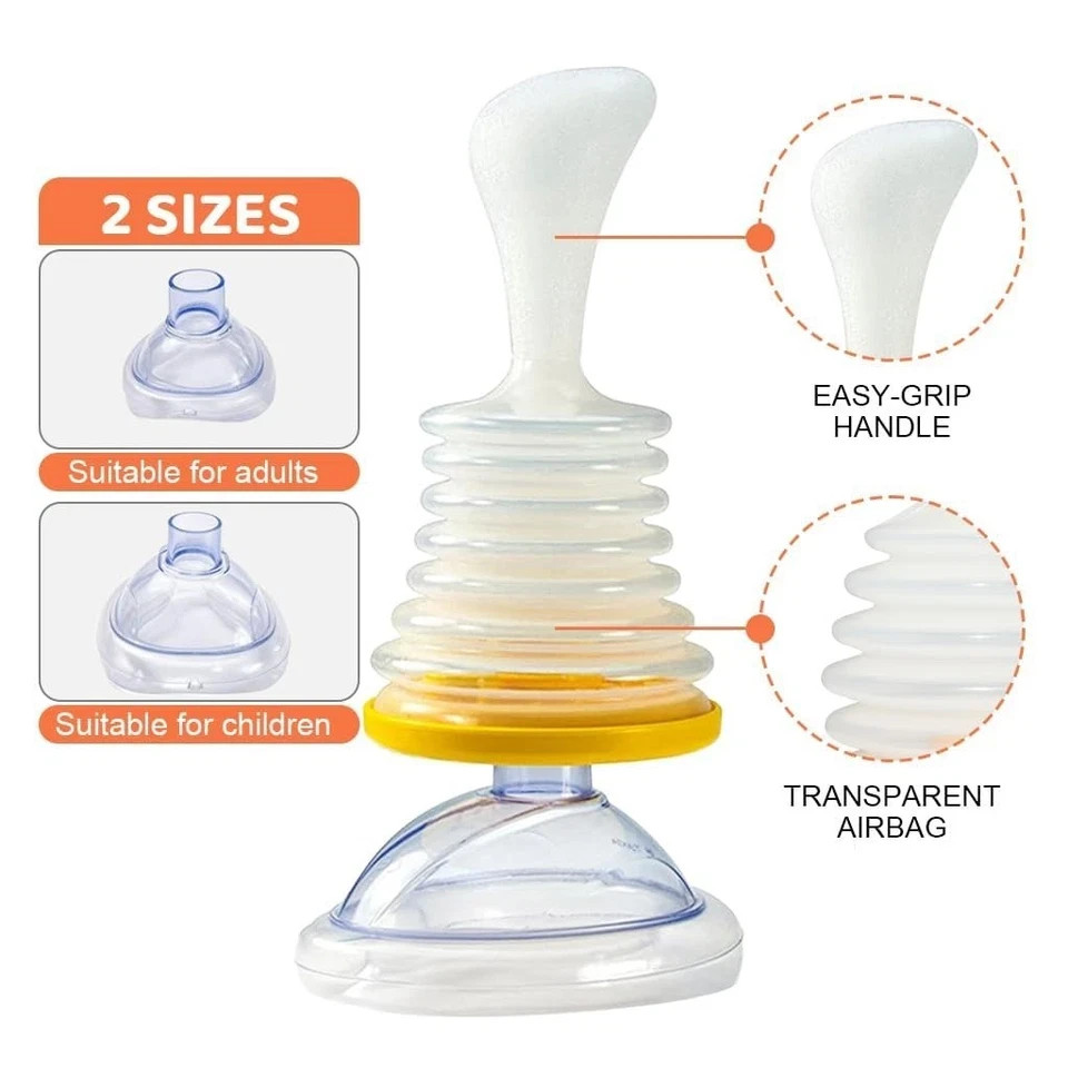 Anti Choke Suction Device Portable Life Saving Assist Device