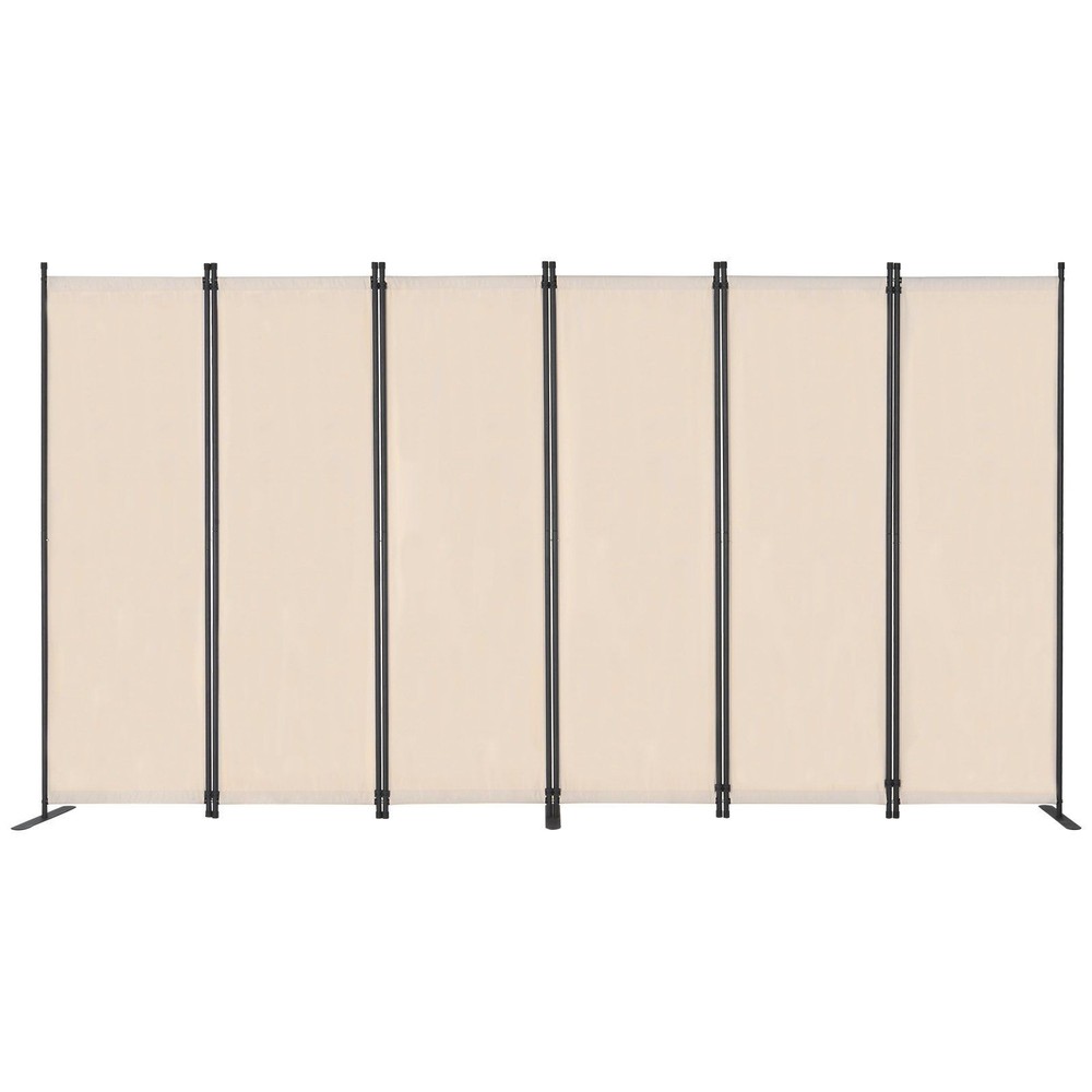 6 Panel Partition Screen 3110x1805mm Strong Iron Hinge System