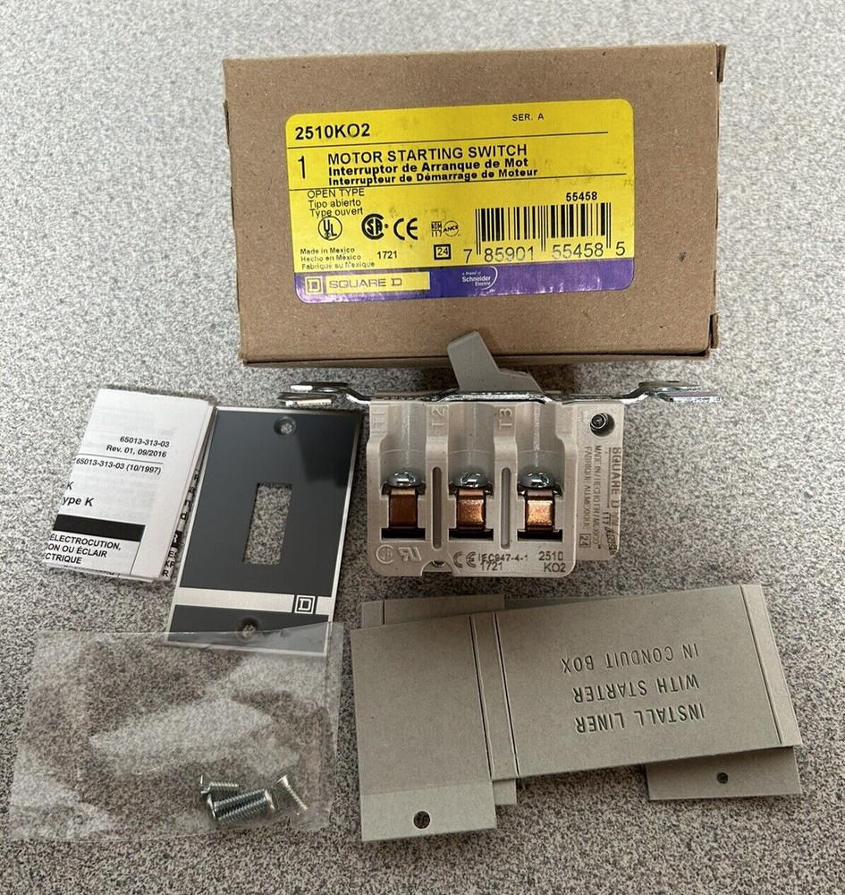 2510KO2 SQUARE D MANUAL SWITCH 30A 3P