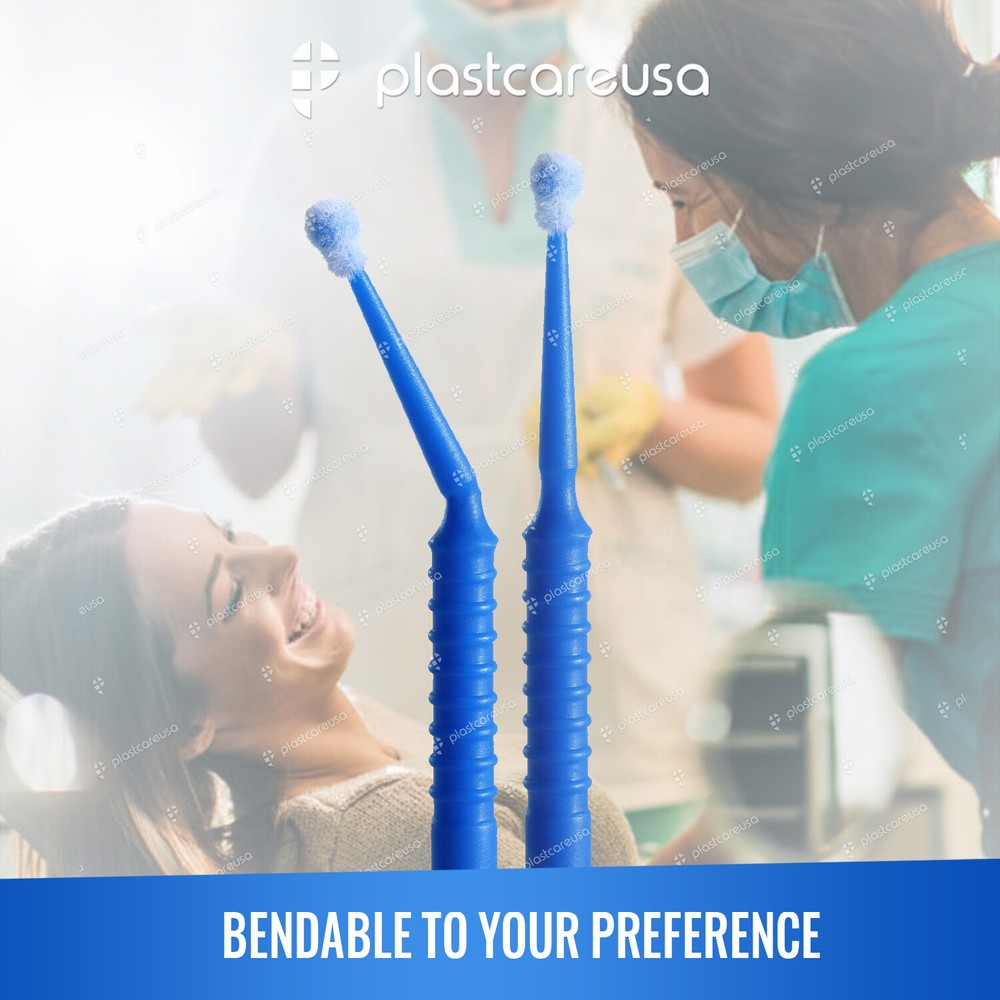 400 (4 Kegs) Dental Micro Applicator Brushes (Regular Tips) (Orange) Disposable