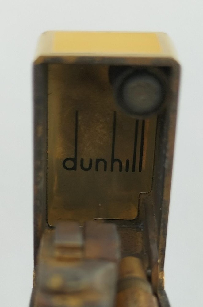 Dunhill Rollagas lighter yellow gold without box